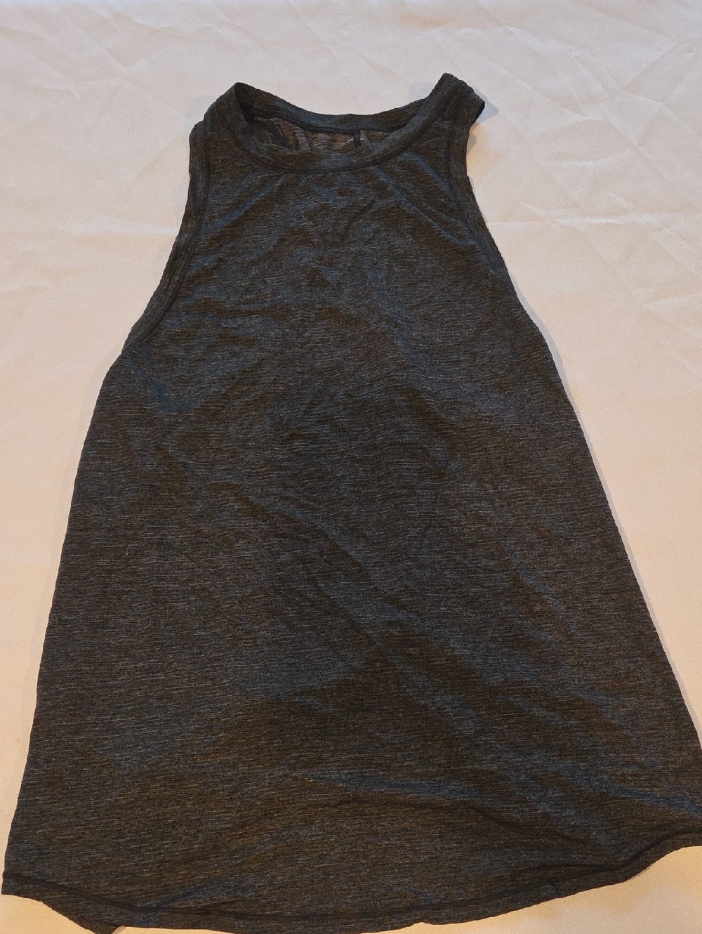lululemon athletica Dark Gray Heather Tank Top
